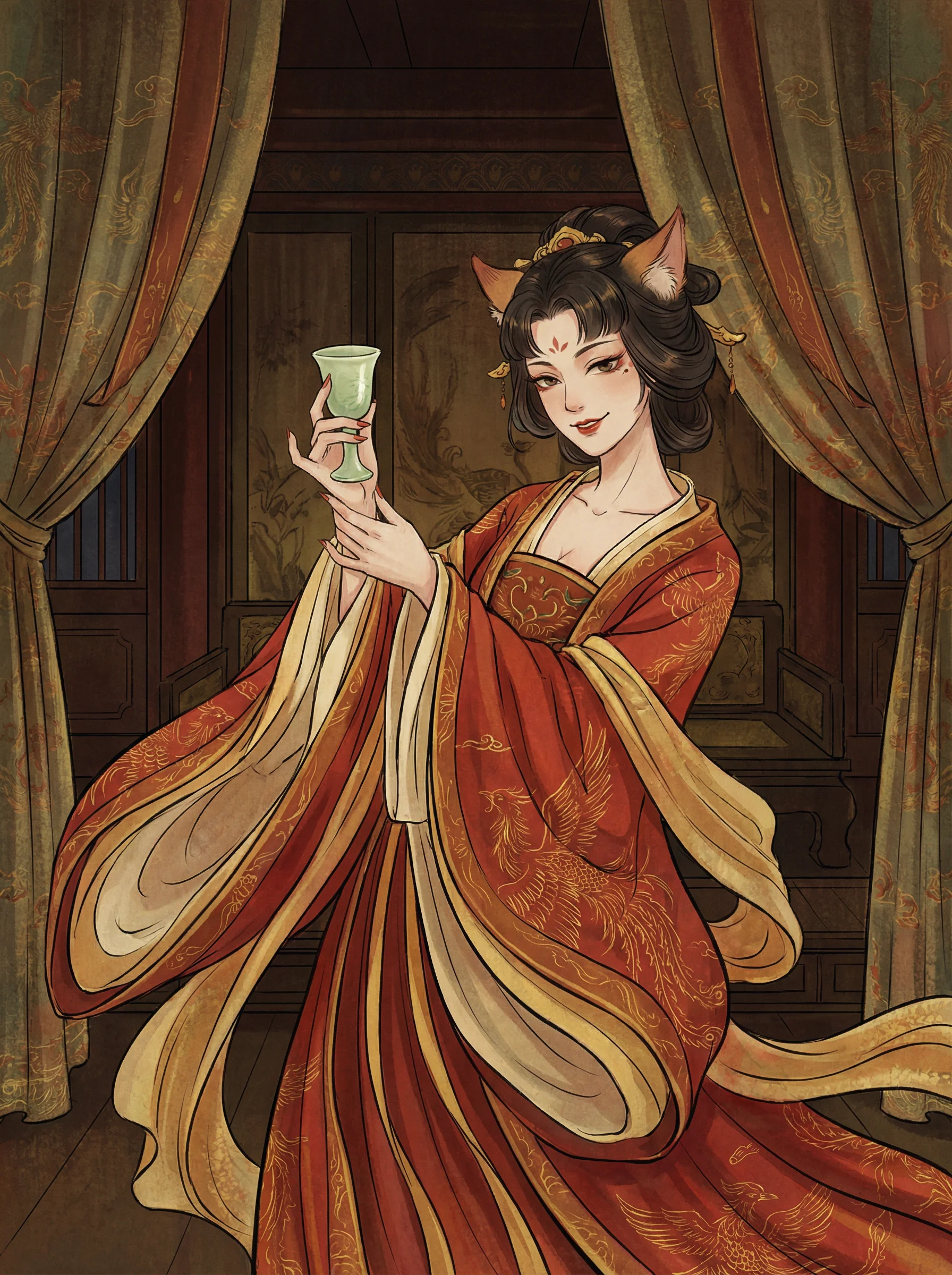 妲己 - 日韩电影中文字妈妈的朋友 封神榜截教动漫角色